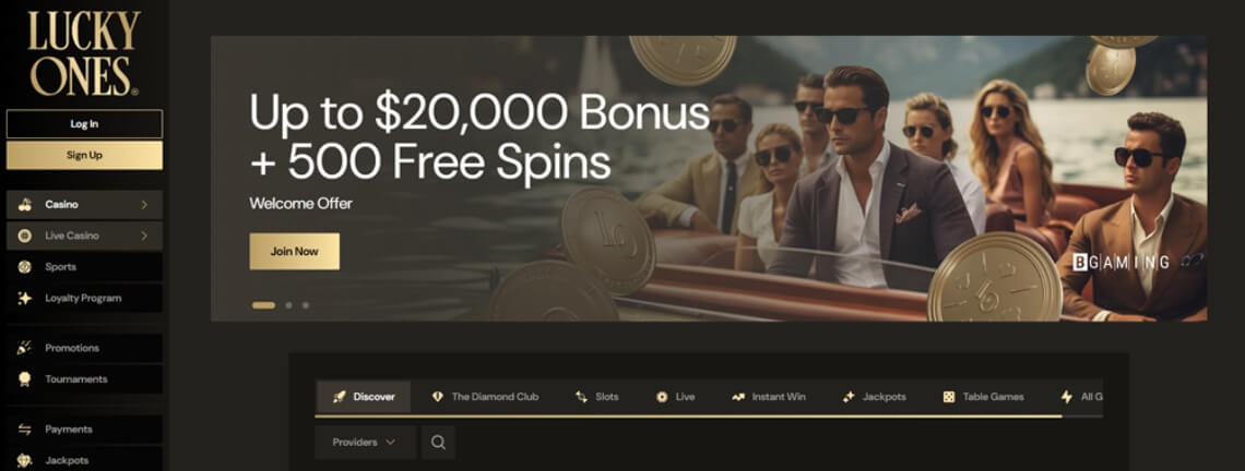 LuckyOnes Casino